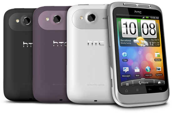 смартфон HTC Wildfire S