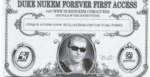 Duke Nukem Forever First Access