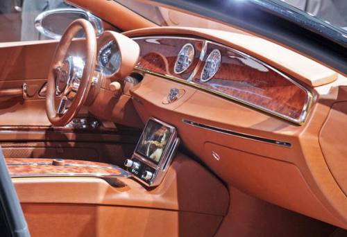 В Женеве показан самый дорогой седан Bugatti 16C Galibier. 