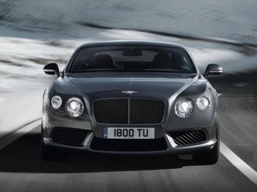 Роскошный Bentley Continental GT V8 2012 года